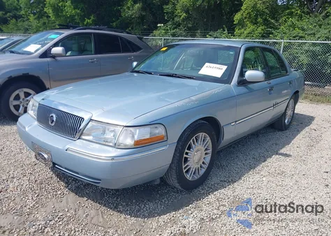 2003 Mercury Grand Marquis Ls from USA, damaged, VIN 2MEFM75WX3X615552